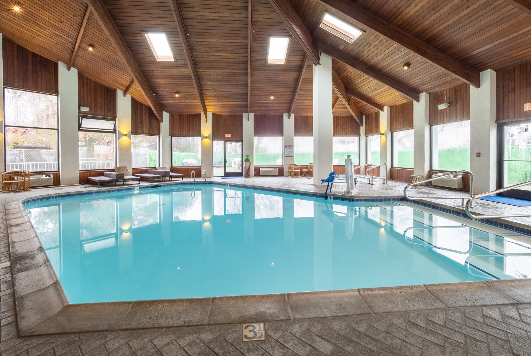 Indoor pool at Baymont by Wyndham Anderson